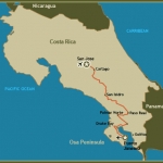 Costa Rica Map