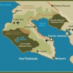 Osa Peninsula Map