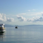 Tranquil waters of Golfo Dulce make for great fishing.