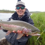 Alaska rainbow trout fishing