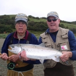 Alaska Silver Salmon Fly Fishing