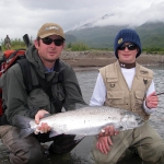 Silver Salmon Fishing Alaska
