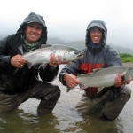 silver salmon double