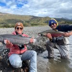 Fly Fishing for Silver Salmon in Alaska