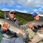 Fly Fishing for Silver Salmon in Alaska