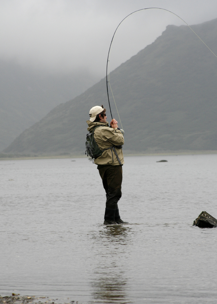 Alaska Tidal Flat Fishing