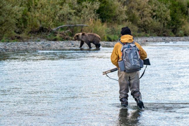 Waterproof Backpack for Alaska. Photo by Stephen Hall.
