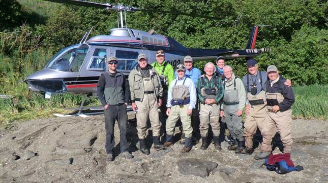 Alaska Helicopter Fly Out Fishing