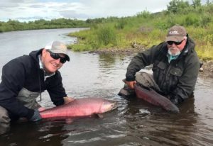 King Salmon Fly Fishing in Alaska