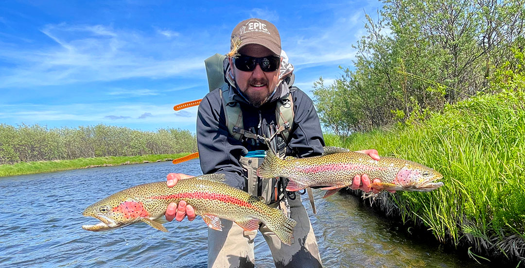 Fly Fishing for Trout in Bristol Bay